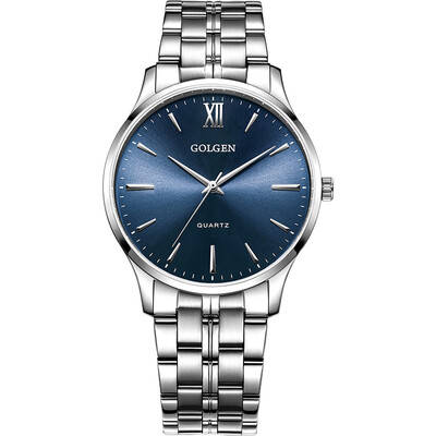 Gundam (GOLGEN) watch steel belt quartz couple table simple men watch white GN.19023M.PS
Gundam (GOLGEN) watch steel belt quartz couple table simple men watch white GN.19023M.PS