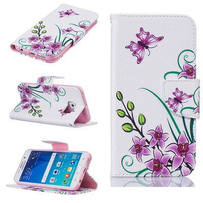 Pink butterfly Design PU Leather Flip Cover Wallet Card Holder Case for SAMSUNG GALAXY S6 Edge
Pink butterfly Design PU Leather Flip Cover Wallet Card Holder Case for SAMSUNG GALAXY S6 Edge