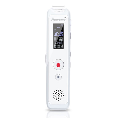 Newman (Newsmy) RV90 16G белый бизнес профессиональный цифровой диктофон мини PCM без потерь запись конференции MP3-плеер
Newman (Newsmy) RV90 16G белый бизнес профессиональный цифровой диктофон мини PCM без потерь запись конференции MP3-плеер