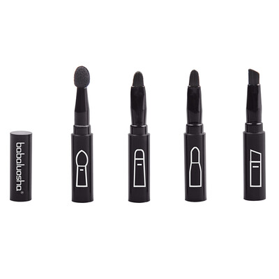 Babaluosha four versatile makeup brush makeup brush 1 pack (can be assembled portable eye shadow Concealer nose brush brush brush brush full set
Babaluosha four versatile makeup brush makeup brush 1 pack (can be assembled portable eye shadow Concealer nose brush brush brush brush full set