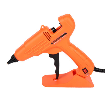 Steel Shield SHEFFIELD T130018 Industrial-grade hot melt glue gun 100W fast sol with removable base for 108-115mm glue stick
Steel Shield SHEFFIELD T130018 Industrial-grade hot melt glue gun 100W fast sol with removable base for 108-115mm glue stick