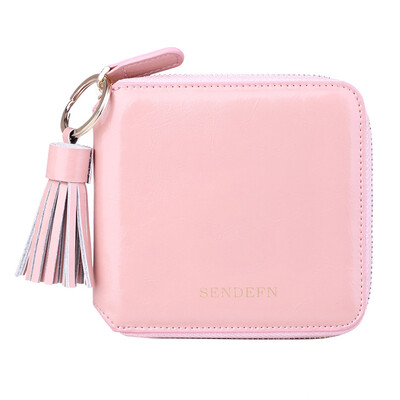 SENDEFN wallet short paragraph women&39s leather wallet Korean fashion simple zipper girl wallet 5036 light pink
SENDEFN wallet short paragraph women&39s leather wallet Korean fashion simple zipper girl wallet 5036 light pink