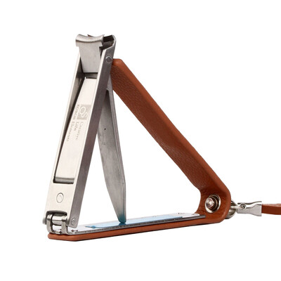 KOBOS KOBOS KB-6000 flat nail clippers ultra-thin folding nails cut nail clippers with leather brown
KOBOS KOBOS KB-6000 flat nail clippers ultra-thin folding nails cut nail clippers with leather brown
