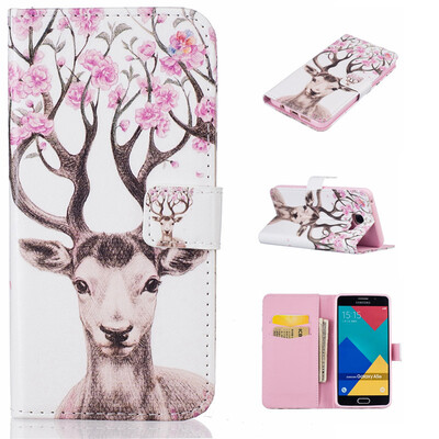 Олень Дизайн Кожа PU откидная крышка бумажника карты держатель чехол для Samsung Galaxy A5 2016 / A510 
Олень Дизайн Кожа PU откидная крышка бумажника карты держатель чехол для Samsung Galaxy A5 2016 / A510