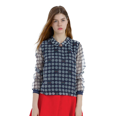 Wan Wendi Clothing (WANDIAN) элегантная синяя точка с длинными рукавами куртка европейская корневая пряжа 1153H30161 S
Wan Wendi Clothing (WANDIAN) элегантная синяя точка с длинными рукавами куртка европейская корневая пряжа 1153H30161 S
