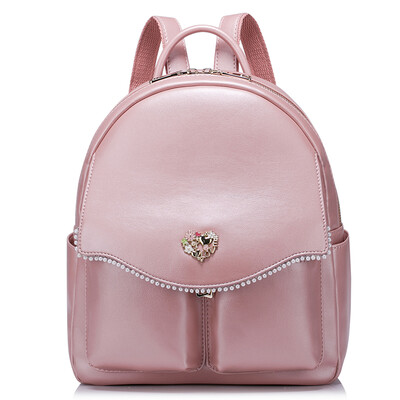 New York Lan NUCELLE Shoulder Bag Women Pearls Fashion Wild Casual Backpack Female 976 Pink
New York Lan NUCELLE Shoulder Bag Women Pearls Fashion Wild Casual Backpack Female 976 Pink