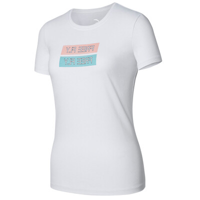 Анта (ANTA) Женщины 16718150-1 с круглой шеей вязать с коротким рукавом Футболка спортивная дышащая быстросохнущая короткая T чистое белое S
Анта (ANTA) Женщины 16718150-1 с круглой шеей вязать с коротким рукавом Футболка спортивная дышащая быстросохнущая короткая T чистое белое S