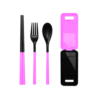 Benjani portable folding fork spoon chopsticks fork picnic outdoor portable tableware suit travel tableware three-piece red
Benjani portable folding fork spoon chopsticks fork picnic outdoor portable tableware suit travel tableware three-piece red