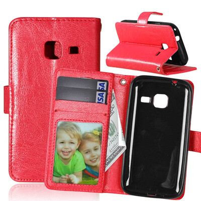 Red Style Classic Flip Cover with Stand Function and Credit Card Slot for SAMSUNG Galaxy J1 Mini/J105F
Red Style Classic Flip Cover with Stand Function and Credit Card Slot for SAMSUNG Galaxy J1 Mini/J105F
