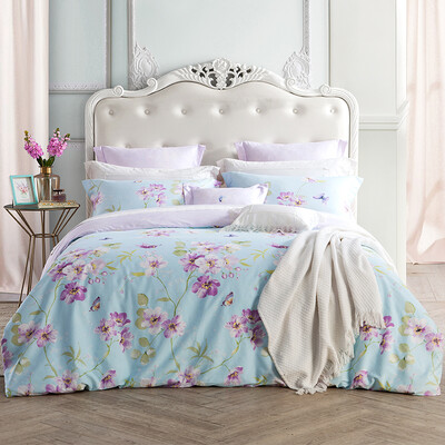 Tango Bedding Home Textiles 2017 spring&summer cotton twill printing four-piece cotton bed sheet kit butterfly flower flower purple 15 m bed 200 230cm
Tango Bedding Home Textiles 2017 spring&summer cotton twill printing four-piece cotton bed sheet kit butterfly flower flower purple 15 m bed 200 230cm