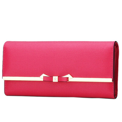 Montessori MONTAGUT wallet female long section three fold bow Korean version of the big notes small clip simple buckle R5222056124 pink
Montessori MONTAGUT wallet female long section three fold bow Korean version of the big notes small clip simple buckle R5222056124 pink
