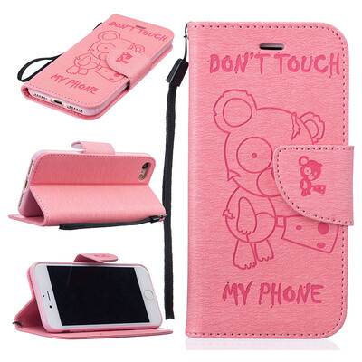 Pink Bear Style Embossing Classic Flip Cover with Stand Function and Credit Card Slot for IPHONE 7
Pink Bear Style Embossing Classic Flip Cover with Stand Function and Credit Card Slot for IPHONE 7