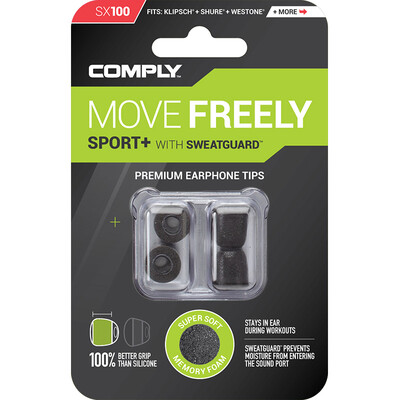 Kwan Pei see foam Professional High Earbud Sleeve Elastic Memory Cotton Reinforced Wear & Sound Band Anti-fouling Sx100 Black Two Pair Box
Kwan Pei see foam Professional High Earbud Sleeve Elastic Memory Cotton Reinforced Wear & Sound Band Anti-fouling Sx100 Black Two Pair Box