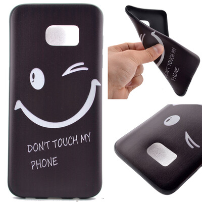 Smiling face Pattern Soft Thin TPU Rubber Silicone Gel Case Cover for Samsung GALAXY S7 Plus
Smiling face Pattern Soft Thin TPU Rubber Silicone Gel Case Cover for Samsung GALAXY S7 Plus