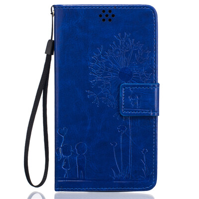 Blue Lovers and Dandelion Style Embossing Classic Flip Cover with Stand Function and Credit Card Slot for LG G4
Blue Lovers and Dandelion Style Embossing Classic Flip Cover with Stand Function and Credit Card Slot for LG G4
