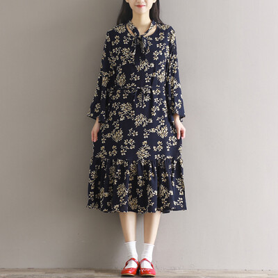 CITYPLUS Arts and Culture Department of the Department of loose large size wild floral long paragraph fish tail dress CWQZ172453 green
CITYPLUS Arts and Culture Department of the Department of loose large size wild floral long paragraph fish tail dress CWQZ172453 green