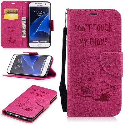 Rose Bear Style Embossing Classic Flip Cover with Stand Function and Credit Card Slot for Samsung Galaxy S7 edge
Rose Bear Style Embossing Classic Flip Cover with Stand Function and Credit Card Slot for Samsung Galaxy S7 edge