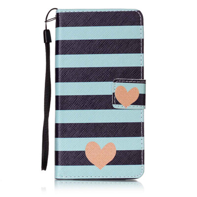 Blue Stripes Design PU Leather Flip Cover Wallet Card Holder Case for Sony Xperia XP
Blue Stripes Design PU Leather Flip Cover Wallet Card Holder Case for Sony Xperia XP