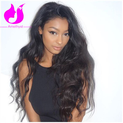Amethyst Peruvian Human Hair Wigs For Black Women 150 Density Lace Front Wigs With Pre-plucked Baby Hair Body Wave Lace Front Huma
Amethyst Peruvian Human Hair Wigs For Black Women 150 Density Lace Front Wigs With Pre-plucked Baby Hair Body Wave Lace Front Huma