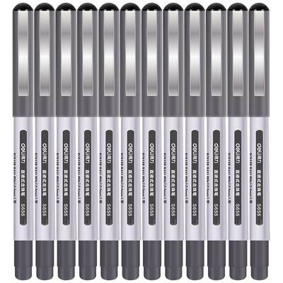 Deli) S656 straight-type economy / neutral pen pearl pen box installed -0.5mm black 12 / box
Deli) S656 straight-type economy / neutral pen pearl pen box installed -0.5mm black 12 / box