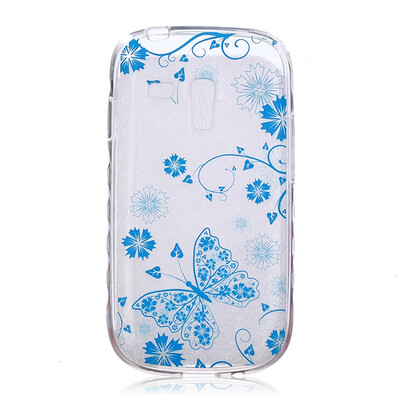 Blue butterfly Pattern Soft Thin TPU Rubber Silicone Gel Case Cover for SAMSUNG GALAXY S3 Mini I8190
Blue butterfly Pattern Soft Thin TPU Rubber Silicone Gel Case Cover for SAMSUNG GALAXY S3 Mini I8190