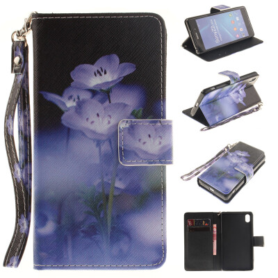 Blue flower Design PU Leather Flip Cover Wallet Card Holder Case for SONY Xperia Z2
Blue flower Design PU Leather Flip Cover Wallet Card Holder Case for SONY Xperia Z2