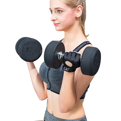 LAC fitness gloves female anti-skid half finger sports gloves men wear wear equipment training half finger wrist gloves black breathable models L code
LAC fitness gloves female anti-skid half finger sports gloves men wear wear equipment training half finger wrist gloves black breathable models L code