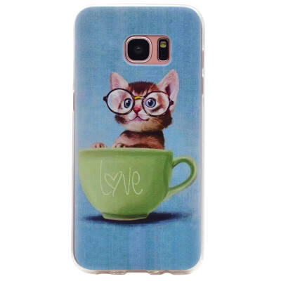 Glasses cat Pattern Soft Thin TPU Rubber Silicone Gel Case Cover for Samsung GALAXY S6 Edge
Glasses cat Pattern Soft Thin TPU Rubber Silicone Gel Case Cover for Samsung GALAXY S6 Edge