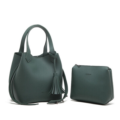 MICOCAH Brand 2 Pieces Women Shoulder Bags Tassel Style Solid Color Fashion Bags PU Leather 5 Colors GN40008
MICOCAH Brand 2 Pieces Women Shoulder Bags Tassel Style Solid Color Fashion Bags PU Leather 5 Colors GN40008