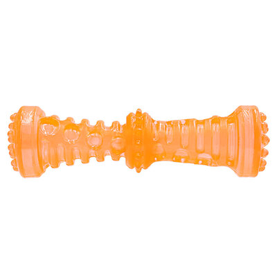 Hi handsome toys toys sound dumbbells dog dog toys TPR material resistant to biting orange trumpet
Hi handsome toys toys sound dumbbells dog dog toys TPR material resistant to biting orange trumpet