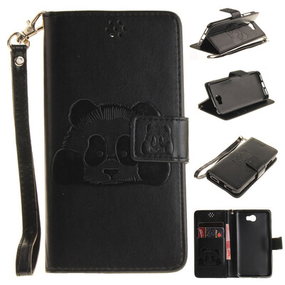 Black Panda Style Embossing Classic Flip Cover with Stand Function and Credit Card Slot for HUAWEI Y5 II
Black Panda Style Embossing Classic Flip Cover with Stand Function and Credit Card Slot for HUAWEI Y5 II
