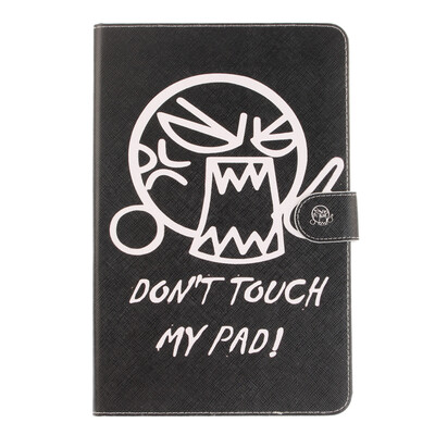 Do not touch me Style Embossing Classic Flip Cover with Stand Function and Credit Card Slot for SAMUSNG GALAXY Tab A 10.1 P580N
Do not touch me Style Embossing Classic Flip Cover with Stand Function and Credit Card Slot for SAMUSNG GALAXY Tab A 10.1 P580N