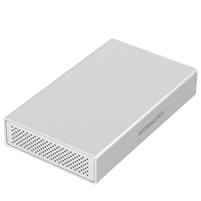 YottaMaster PS100C3 алюминиевый сплав 3,5-дюймовый Type-C жесткий диск SATA3.0 серийный настольный жесткий диск шкаф для хранения поддержка 10TB жесткий диск серебристый
YottaMaster PS100C3 алюминиевый сплав 3,5-дюймовый Type-C жесткий диск SATA3.0 серийный настольный жесткий диск шкаф для хранения поддержка 10TB жесткий диск серебристый