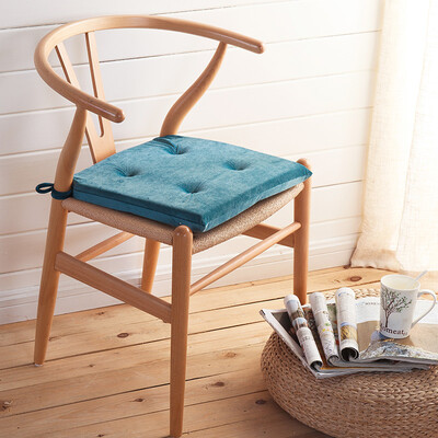 Welcome home tatami sponge cushion office sofa cushion sofa blue 40 40cm