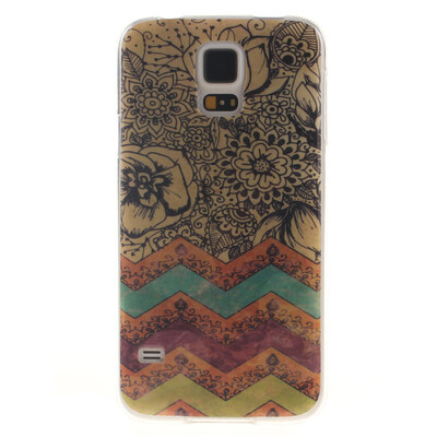 Wave flower Pattern Soft Thin TPU Rubber Silicone Gel Case Cover for SAMSUNG Galaxy S5 I9600
Wave flower Pattern Soft Thin TPU Rubber Silicone Gel Case Cover for SAMSUNG Galaxy S5 I9600