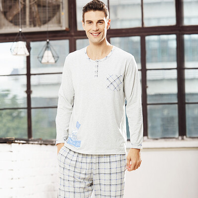 Han Choi HACAI men&39s pajamas long-sleeved modal round neck thin box cartoon printing male home service suit light gray ash 185110 3XL
Han Choi HACAI men&39s pajamas long-sleeved modal round neck thin box cartoon printing male home service suit light gray ash 185110 3XL