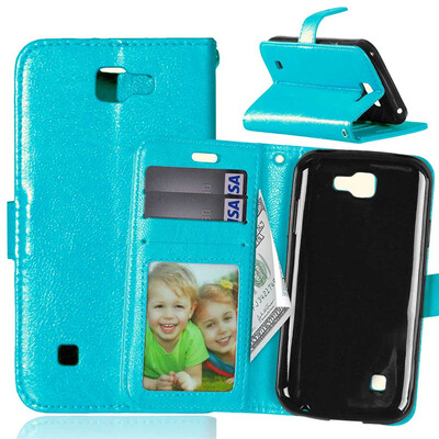 BlueStyle Classic Flip Cover with Stand Function and Credit Card Slot for LG K3 LS450
BlueStyle Classic Flip Cover with Stand Function and Credit Card Slot for LG K3 LS450