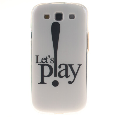 Let's Play Pattern Soft Thin TPU Rubber Silicone Gel Case Cover for SAMSUNG GALAXY SIII I9300
Let's Play Pattern Soft Thin TPU Rubber Silicone Gel Case Cover for SAMSUNG GALAXY SIII I9300