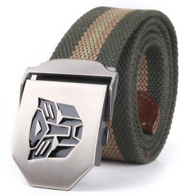 Loving Lilies Belt Transformers Canvas Casual Fashion Belt Men & Women Universal Green Stripes
Loving Lilies Belt Transformers Canvas Casual Fashion Belt Men & Women Universal Green Stripes