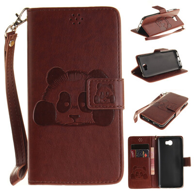 Brown Panda Style Embossing Classic Flip Cover with Stand Function and Credit Card Slot for HUAWEI Y5 II
Brown Panda Style Embossing Classic Flip Cover with Stand Function and Credit Card Slot for HUAWEI Y5 II