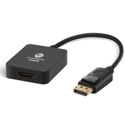 CHOSEAL DP to HDMI converter DP to HDMI female HD cable DP interface Notebook computer connected display TV projection QD6331
CHOSEAL DP to HDMI converter DP to HDMI female HD cable DP interface Notebook computer connected display TV projection QD6331