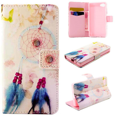Plumes and chimes Design PU Leather Flip Cover Wallet Card Holder Case for SONY Xperia Z5 Compact/Mini
Plumes and chimes Design PU Leather Flip Cover Wallet Card Holder Case for SONY Xperia Z5 Compact/Mini