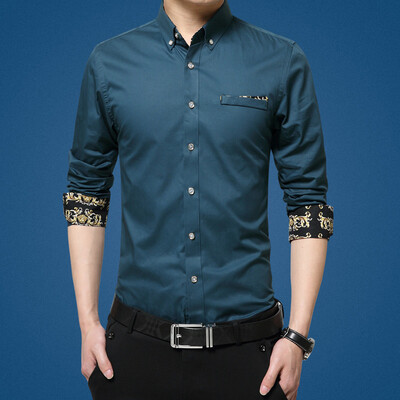 Lucassa shirt men's lapel shirt men's simple casual long-sleeved shirt male shirt 1730 light blue
Lucassa shirt men's lapel shirt men's simple casual long-sleeved shirt male shirt 1730 light blue