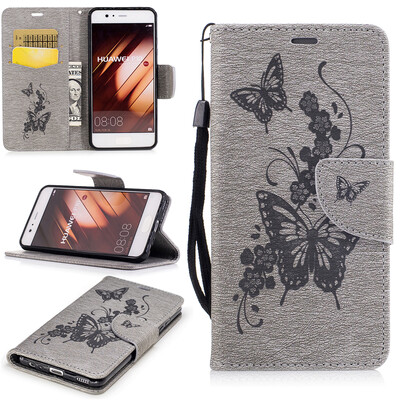 Gray Butterfly Style Embossing Classic Flip Cover with Stand Function and Credit Card Slot for HUAWEI P10
Gray Butterfly Style Embossing Classic Flip Cover with Stand Function and Credit Card Slot for HUAWEI P10