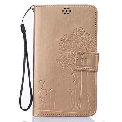 Golden Lovers and Dandelion Style Embossing Classic Flip Cover with Stand Function and Credit Card Slot for LG Stylus LS770
Golden Lovers and Dandelion Style Embossing Classic Flip Cover with Stand Function and Credit Card Slot for LG Stylus LS770