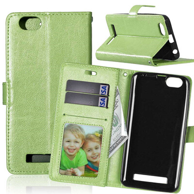 Green Style Classic Flip Cover with Stand Function and Credit Card Slot for Lenovo Vibe C/A2020
Green Style Classic Flip Cover with Stand Function and Credit Card Slot for Lenovo Vibe C/A2020