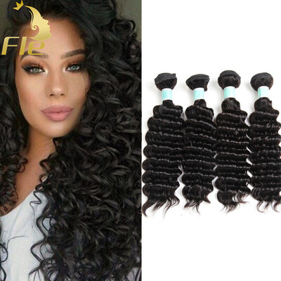 Deep Wave Brazilian Human Hair 4Bundles Natural Color Brazilian Human Hair Extensions Can Be Dyed
Deep Wave Brazilian Human Hair 4Bundles Natural Color Brazilian Human Hair Extensions Can Be Dyed