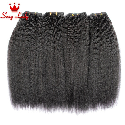 7A Mongolian Kinky Straight Coarse Yaki 3 Pcs/Lot Virgin Human Hair Weave Bundles Italian Yaki 10"-30" Kinky Straight Hair Weave
7A Mongolian Kinky Straight Coarse Yaki 3 Pcs/Lot Virgin Human Hair Weave Bundles Italian Yaki 10"-30" Kinky Straight Hair Weave