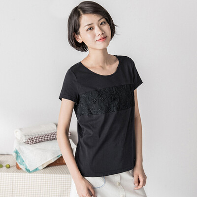 Yan Man INMAN 2017 summer new text Fan Chun cotton embroidery white short-sleeved T-shirt women&39s clothing midnight black 1862022367
Yan Man INMAN 2017 summer new text Fan Chun cotton embroidery white short-sleeved T-shirt women&39s clothing midnight black 1862022367