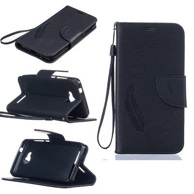 Черные перья и птицы Стиль Чеканка Классическая флип-обложка с функцией подставки и слотом для кредитных карт для HUAWEI Y5 II
Черные перья и птицы Стиль Чеканка Классическая флип-обложка с функцией подставки и слотом для кредитных карт для HUAWEI Y5 II